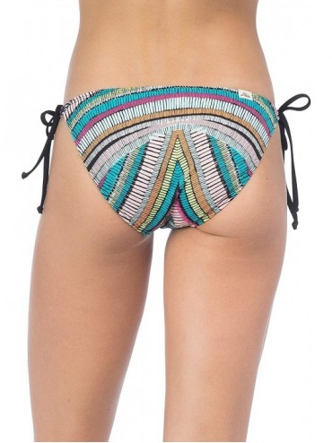 Tankinis Junior's Weave Rider Tie Side Bikini Bottom - Multi - CH185AM4AO4 $15.13